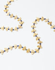 Bee_Love_Long_Gold _ Lapis Necklace